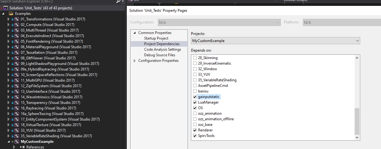 project-dependencies